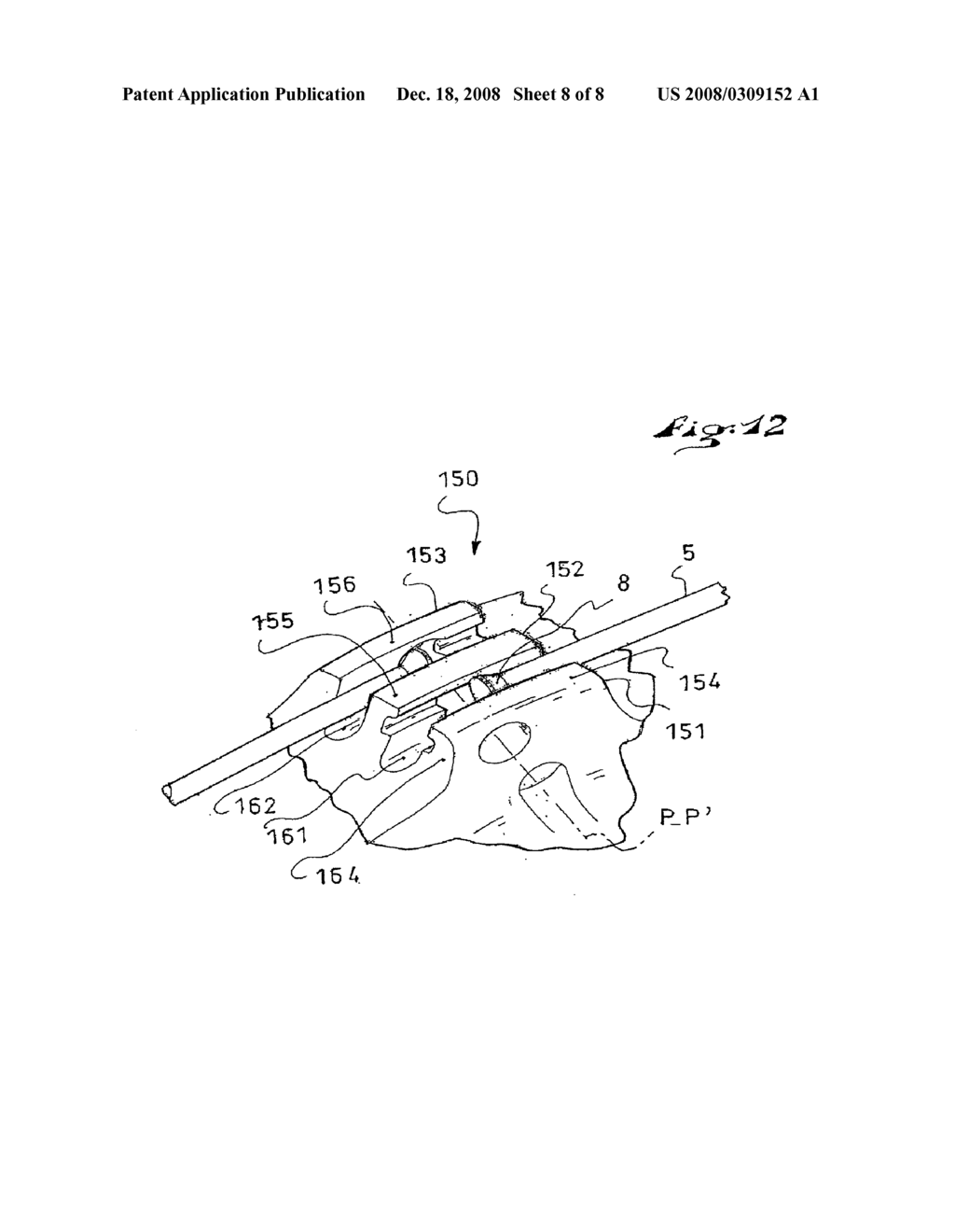 WHEEL INCLUDING A RIM, A HUB, AND A DEVICE FOR COUPLING THE RIM TO THE HUB - diagram, schematic, and image 09