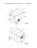 Portable electric power station diagram and image