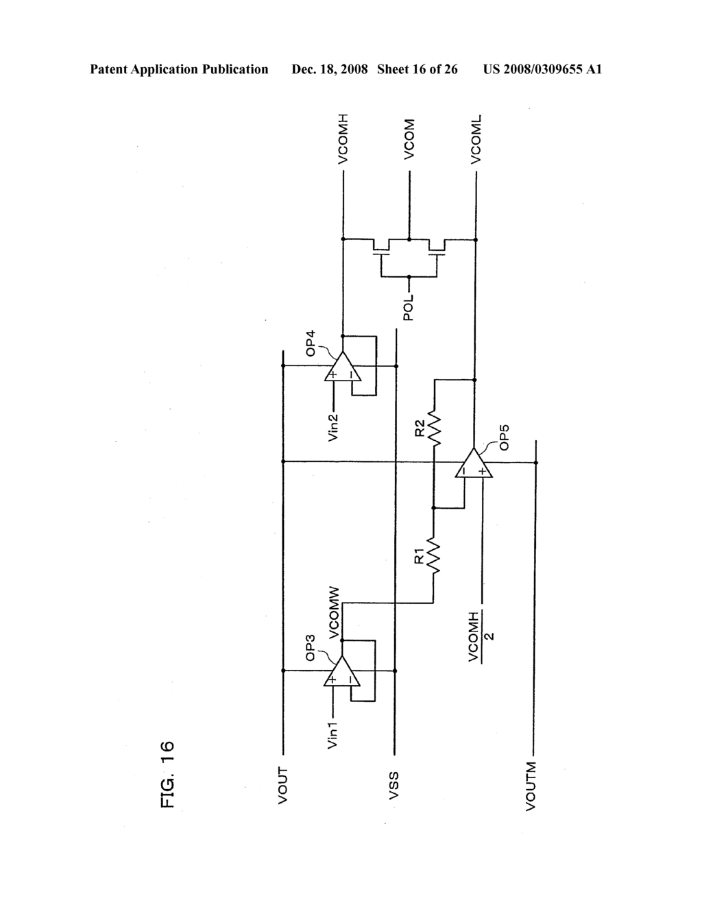 COMMON VOLTAGE GENERATION CIRCUIT, POWER SUPPLY CIRCUIT, DISPLAY DRIVER, AND COMMON VOLTAGE GENERATION METHOD - diagram, schematic, and image 17