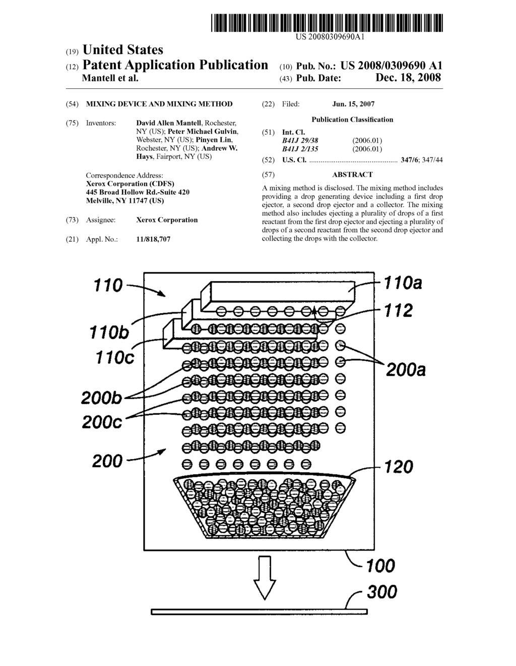 Mixing device and mixing method - diagram, schematic, and image 01