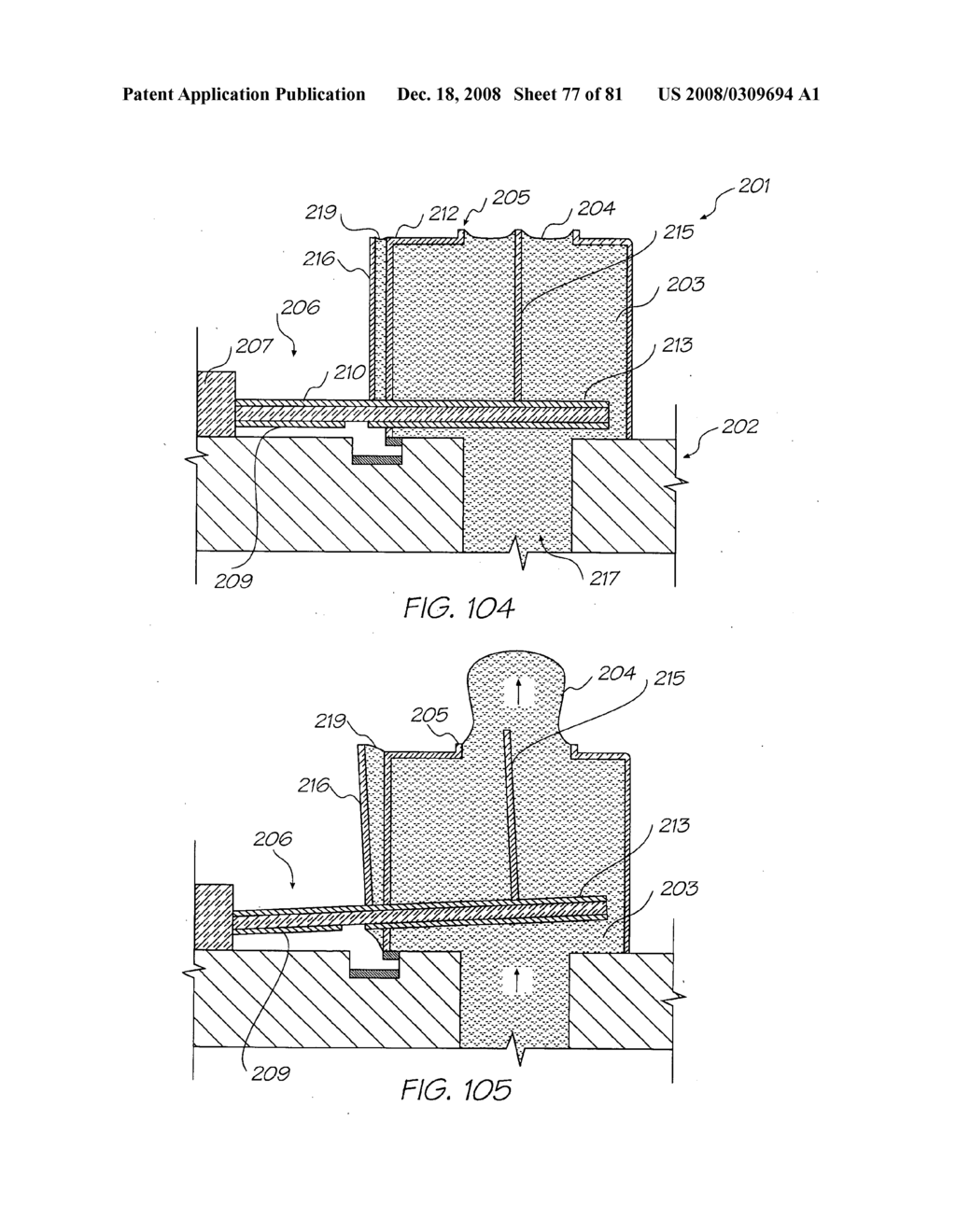 APERTURE OF A NOZZLE ASSEMBLY OF AN INKJET PRINTER - diagram, schematic, and image 78