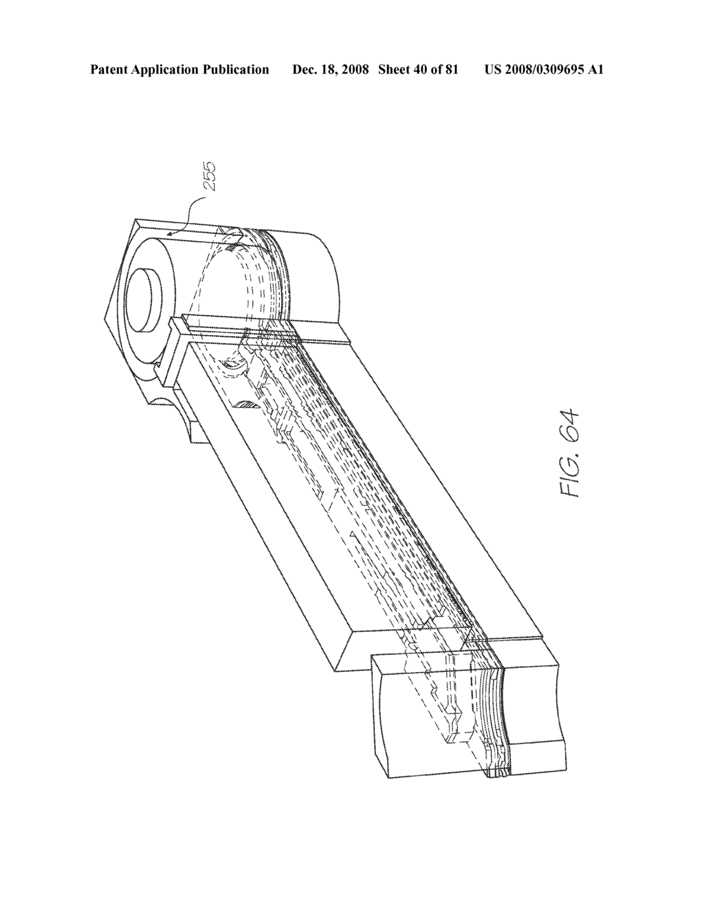 NOZZLE ASSEMBLY FOR AN INKJET PRINTER HAVING A SHORT DRIVE TRANSISTOR CHANNEL - diagram, schematic, and image 41