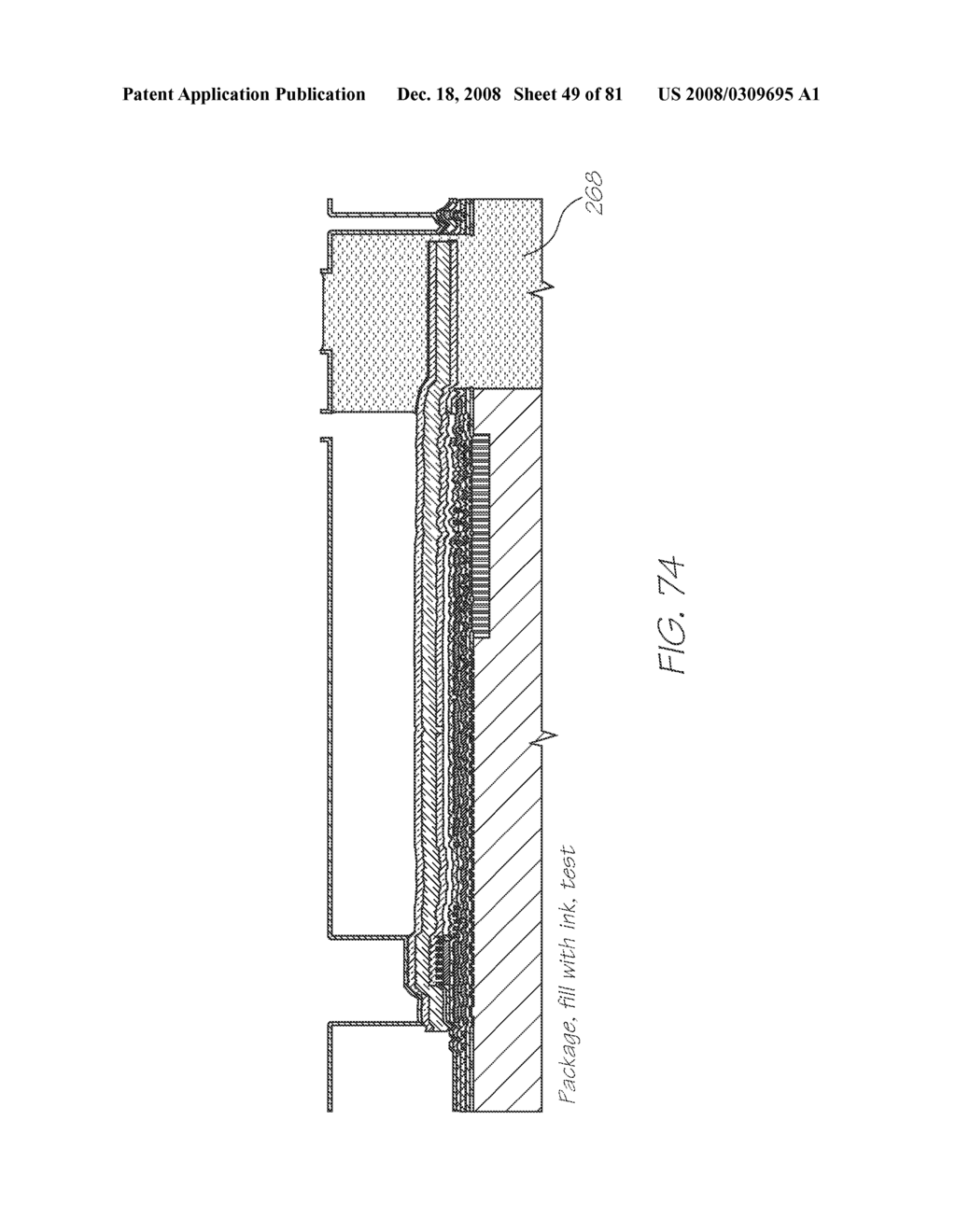 NOZZLE ASSEMBLY FOR AN INKJET PRINTER HAVING A SHORT DRIVE TRANSISTOR CHANNEL - diagram, schematic, and image 50