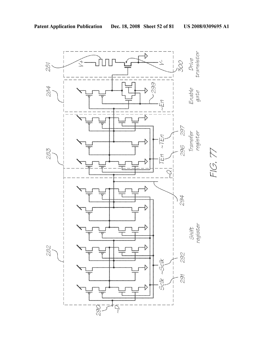 NOZZLE ASSEMBLY FOR AN INKJET PRINTER HAVING A SHORT DRIVE TRANSISTOR CHANNEL - diagram, schematic, and image 53