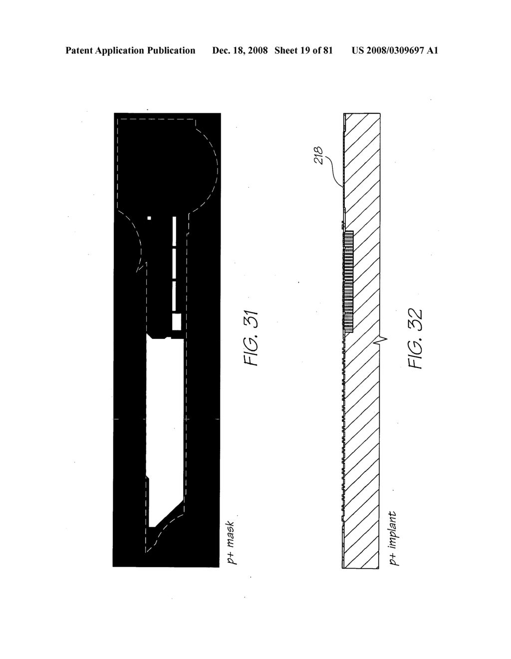 PRINTHEAD OF AN INKJET PRINTER HAVING DENSELY SPACED NOZZLES - diagram, schematic, and image 20