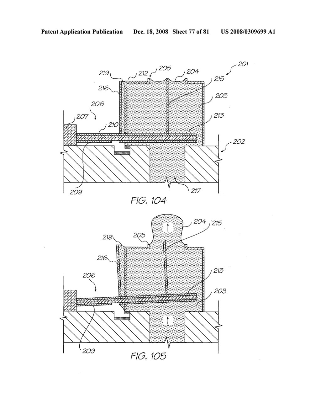 LOW ENERGY CONSUMPTION NOZZLE ASSEMBLY FOR AN INKJET PRINTER - diagram, schematic, and image 78