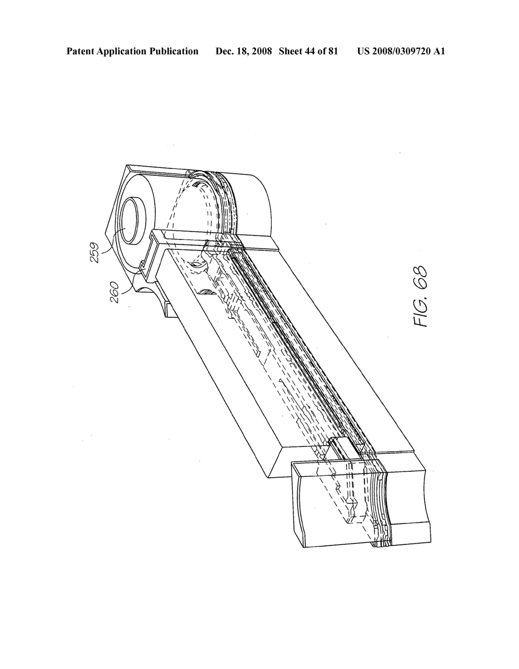 INKJET PRINTER NOZZLE FORMED ON A DRIVE TRANSISTOR AND CONTROL LOGIC - diagram, schematic, and image 45