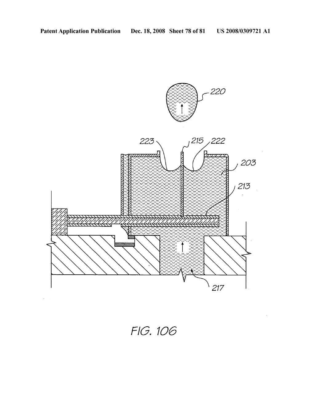 LOW VOLTAGE NOZZLE ASSEMBLY FOR AN INKJET PRINTER - diagram, schematic, and image 79