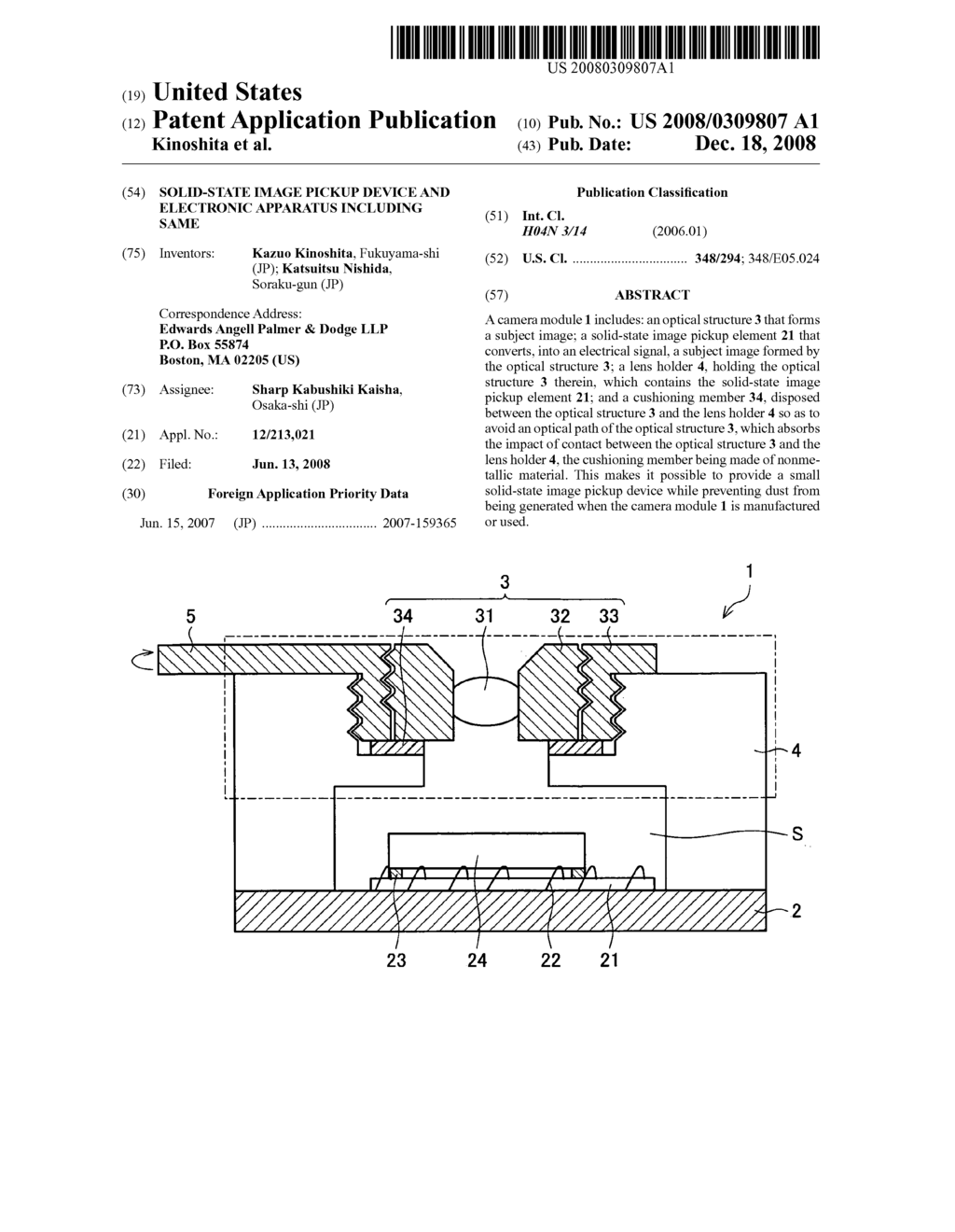 Solid-state image pickup device and electronic apparatus including same - diagram, schematic, and image 01