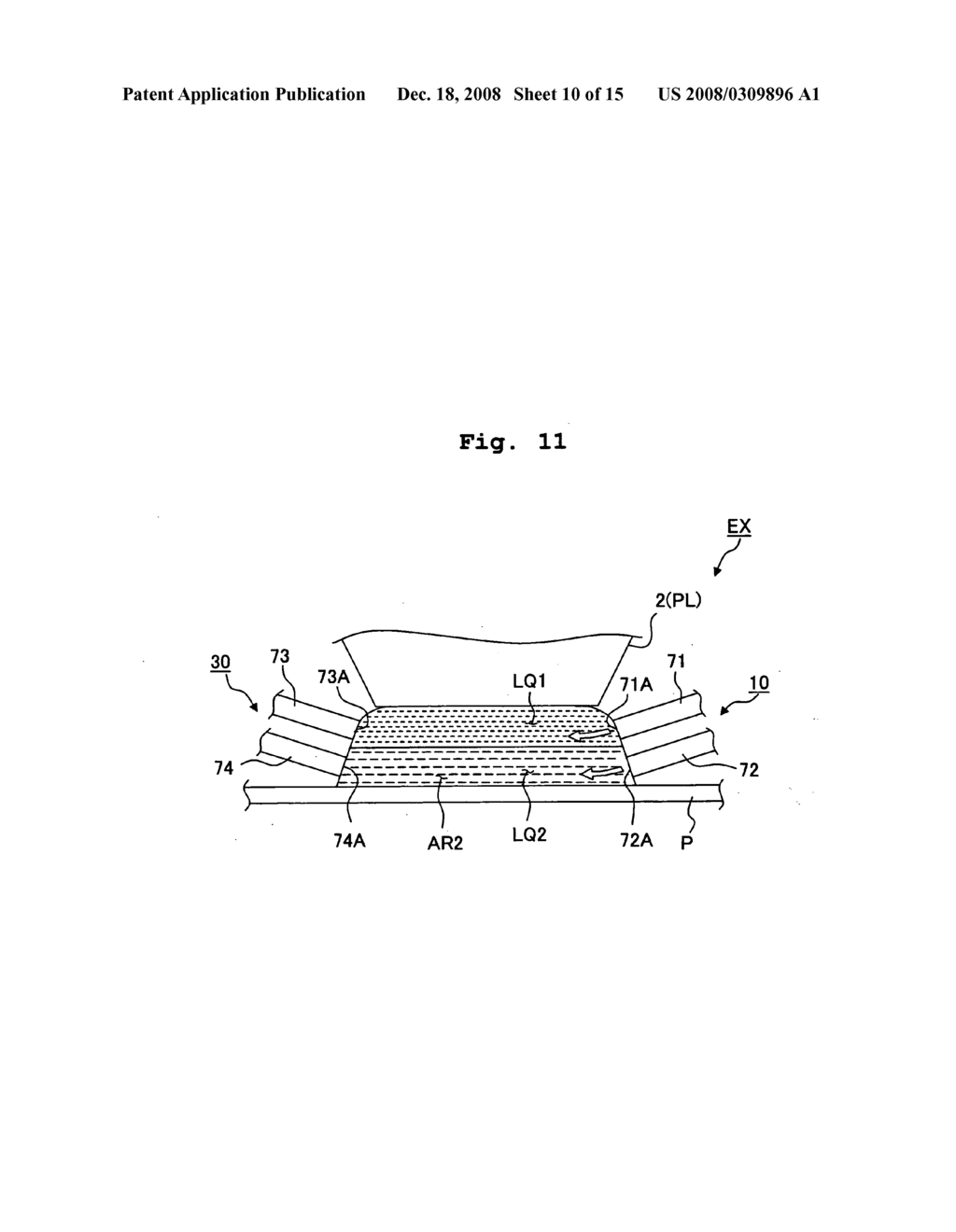 Exposure method, exposure apparatus, and method for producing device - diagram, schematic, and image 11