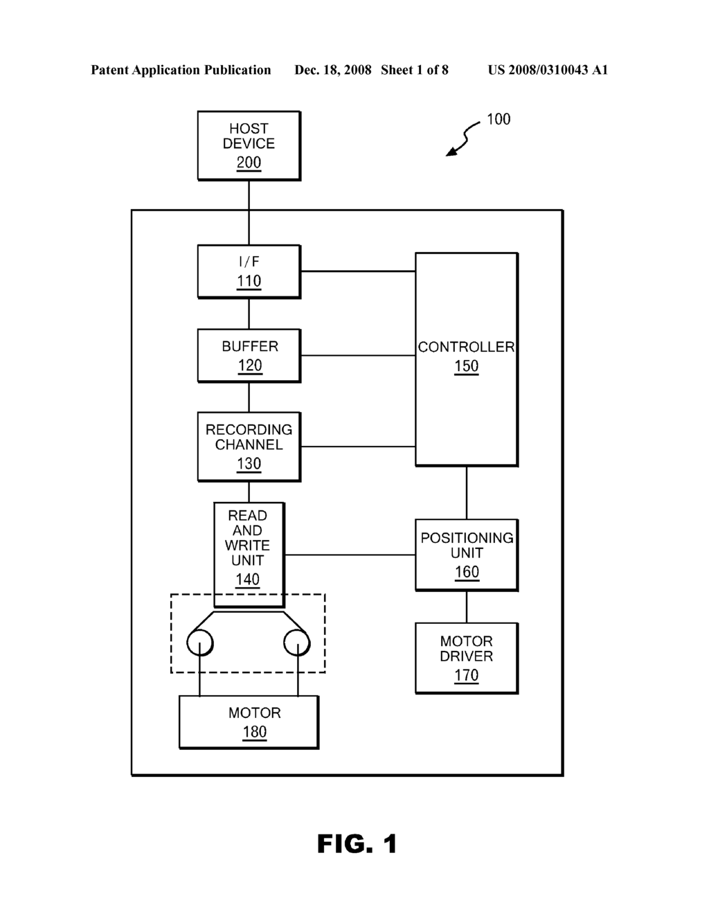 STORAGE DEVICE, DEFECT DETECTION METHOD AND PROGRAM FOR DETECTING DEFECT IN RECORDING MEDIUM - diagram, schematic, and image 02