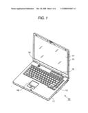 PORTABLE TYPE INFORMATION PROCESSING APPARATUS diagram and image