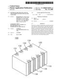 Method of implementing low ESL and controlled ESR of multilayer capacitor diagram and image