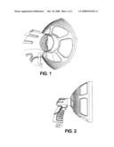 SPOTLIGHT WITH USER-FRIENDLY FIXABLE ADJUSTABLE FOCUS diagram and image