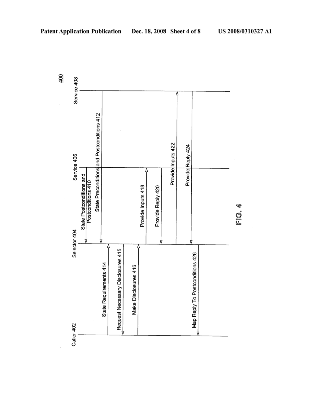 Registry of modular services and a method for automatically selecting an appropriate service to provide particular logical guarantees - diagram, schematic, and image 05