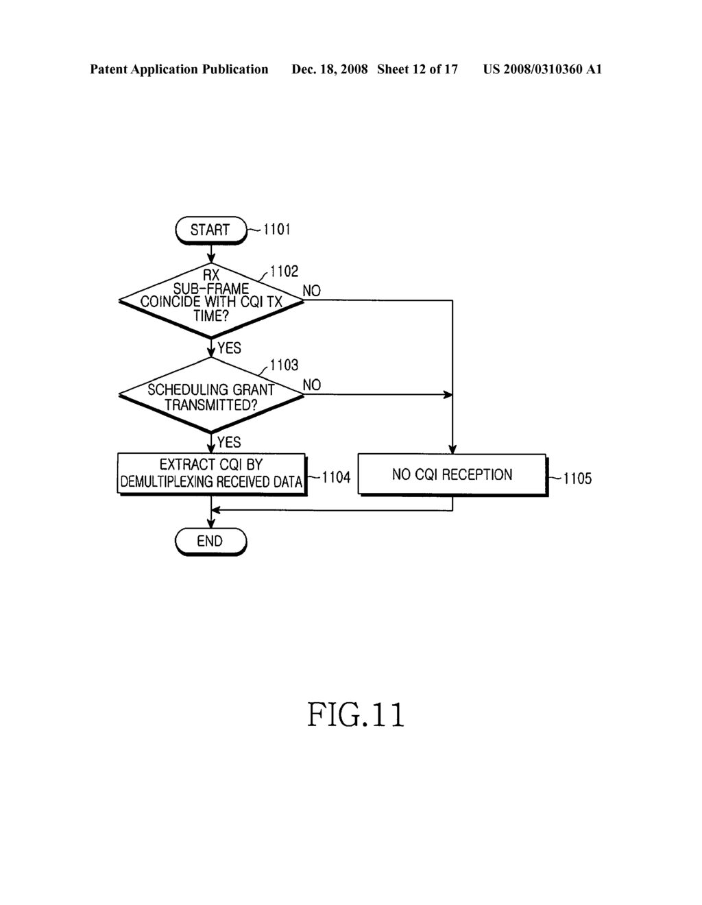 METHOD AND APPARATUS FOR TRANSMITTING AND RECEIVING CHANNEL QUALITY INDICATOR IN COMMUNICATION SYSTEM - diagram, schematic, and image 13