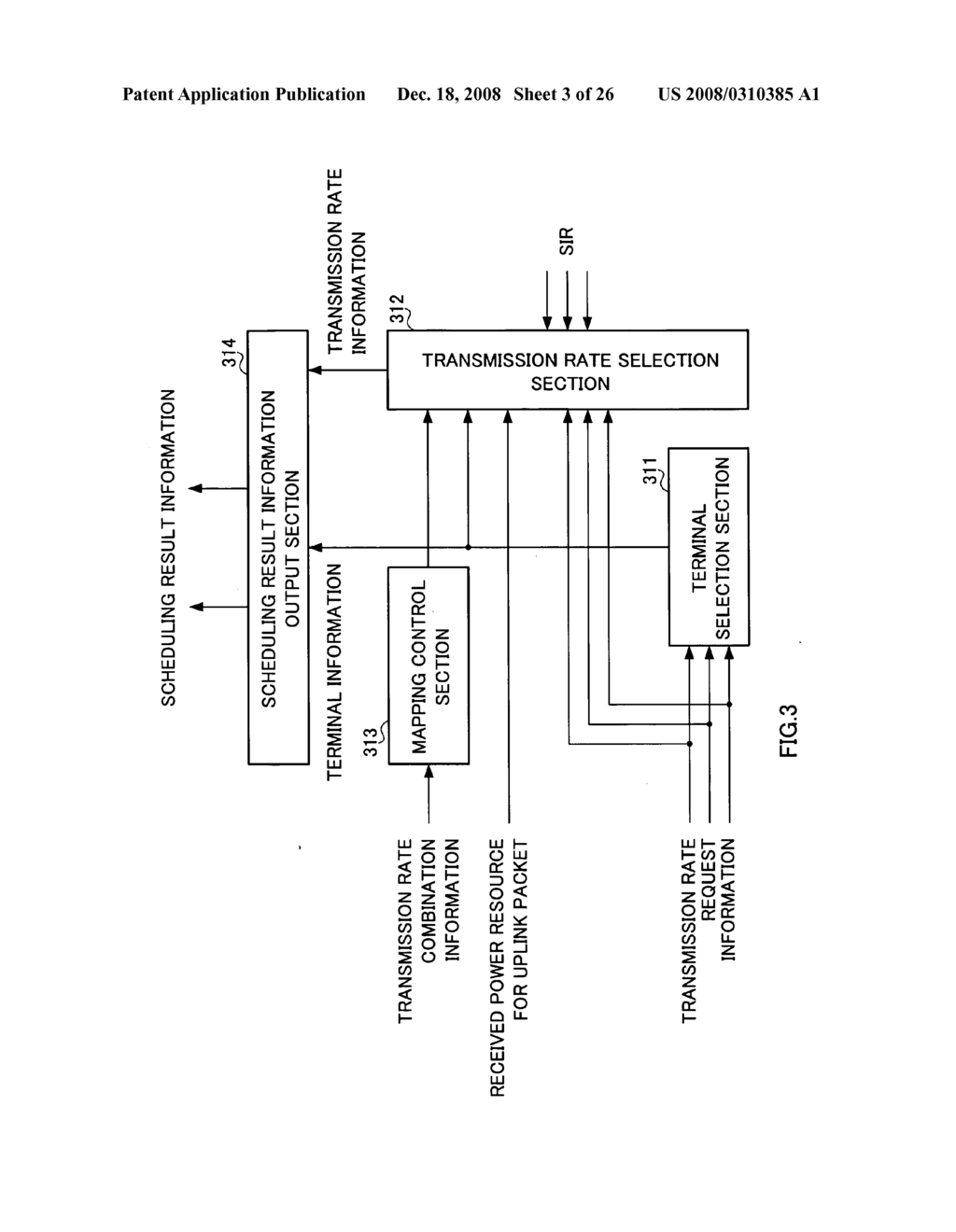 Radio Base Station Apparatus and Transmission Rate Notifying Method - diagram, schematic, and image 04