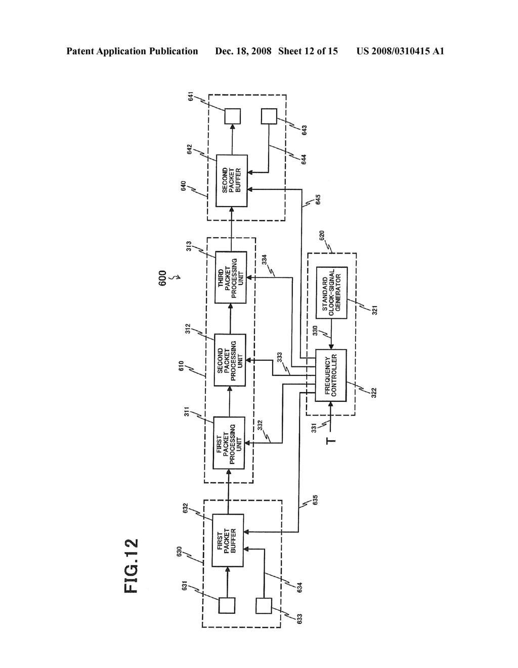 APPARATUS FOR PROCESSING PACKETS AND METHOD OF DOING THE SAME - diagram, schematic, and image 13