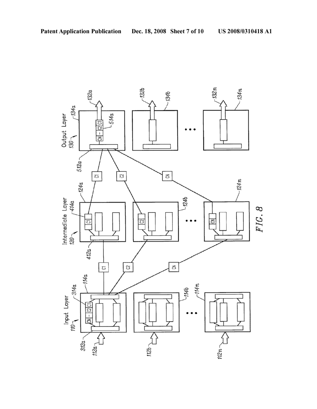 OUTPUT QUEUED SWITCH WITH A PARALLEL SHARED MEMORY, AND METHOD OF OPERATING SAME - diagram, schematic, and image 08