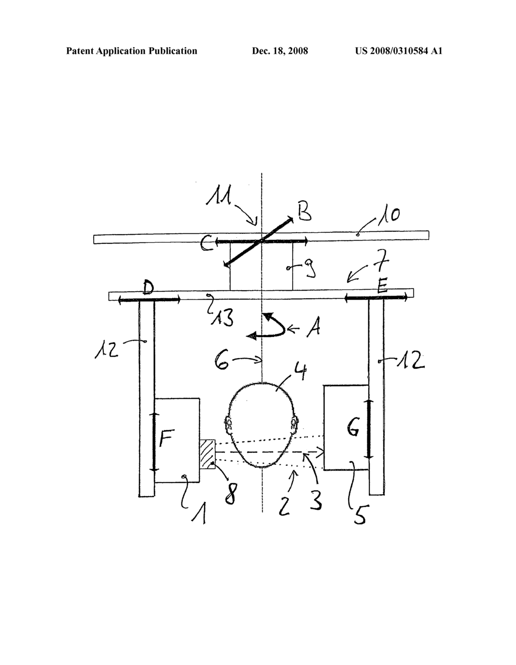 Tomography Equipment Comprising a Variable Reproduction Geometry - diagram, schematic, and image 02