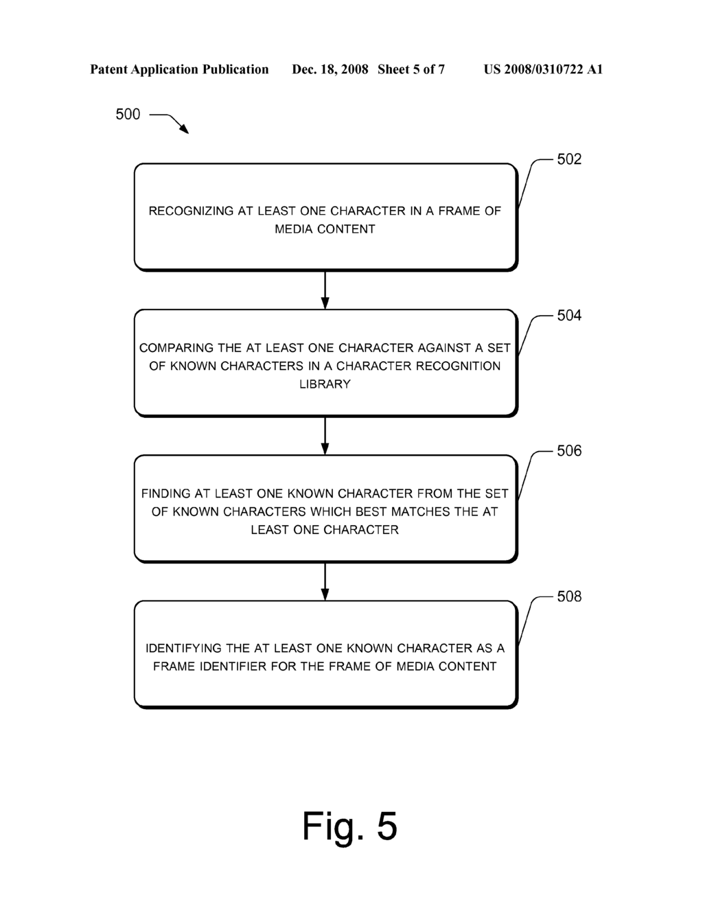 IDENTIFYING CHARACTER INFORMATION IN MEDIA CONTENT - diagram, schematic, and image 06