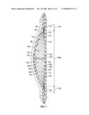 Pouch with a valve diagram and image