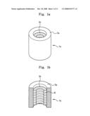 Sliding bearing having sintered layer formed of sintered segments diagram and image