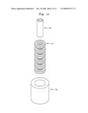 Sliding bearing having sintered layer formed of sintered segments diagram and image