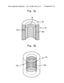 Sliding bearing having sintered layer formed of sintered segments diagram and image