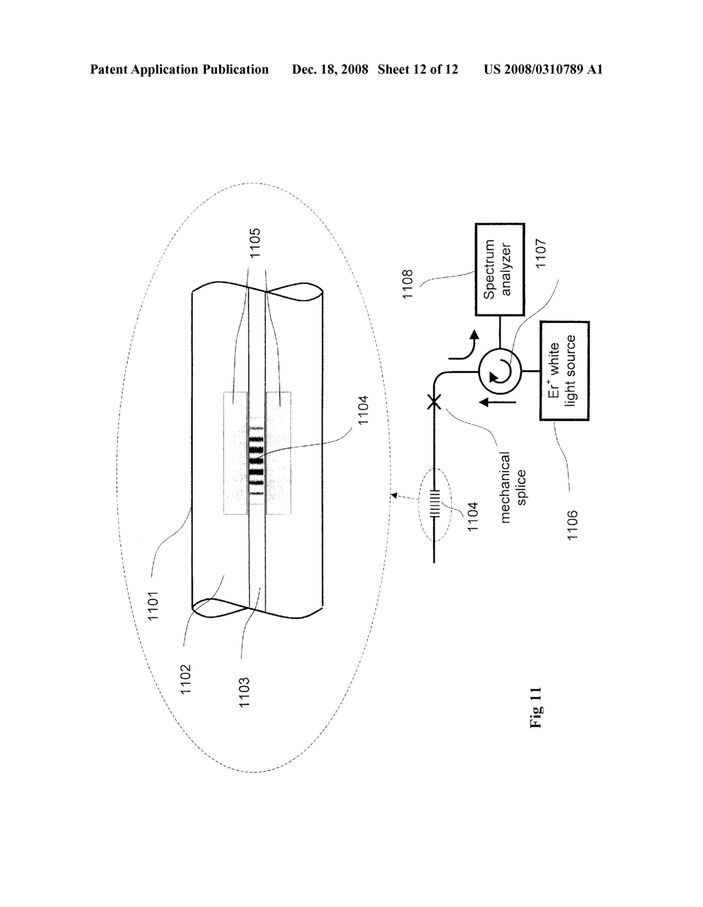 Method of Changing the Birefringence of an Optical Waveguide by Laser Modification of the Cladding - diagram, schematic, and image 13