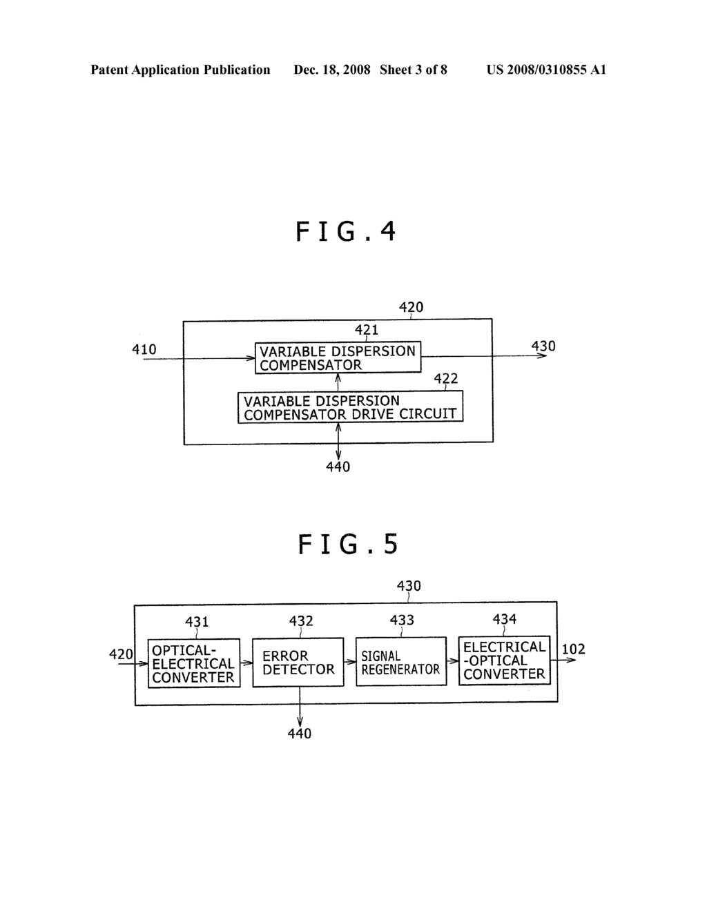 Optical Transmission Equipment and Method for Controlling Thereof - diagram, schematic, and image 04