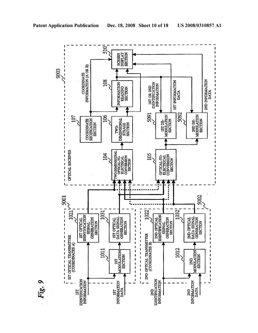 OPTICAL SPACE TRANSMISSION METHOD AND OPTICAL SPACE TRANSMISSION APPARATUS - diagram, schematic, and image 11