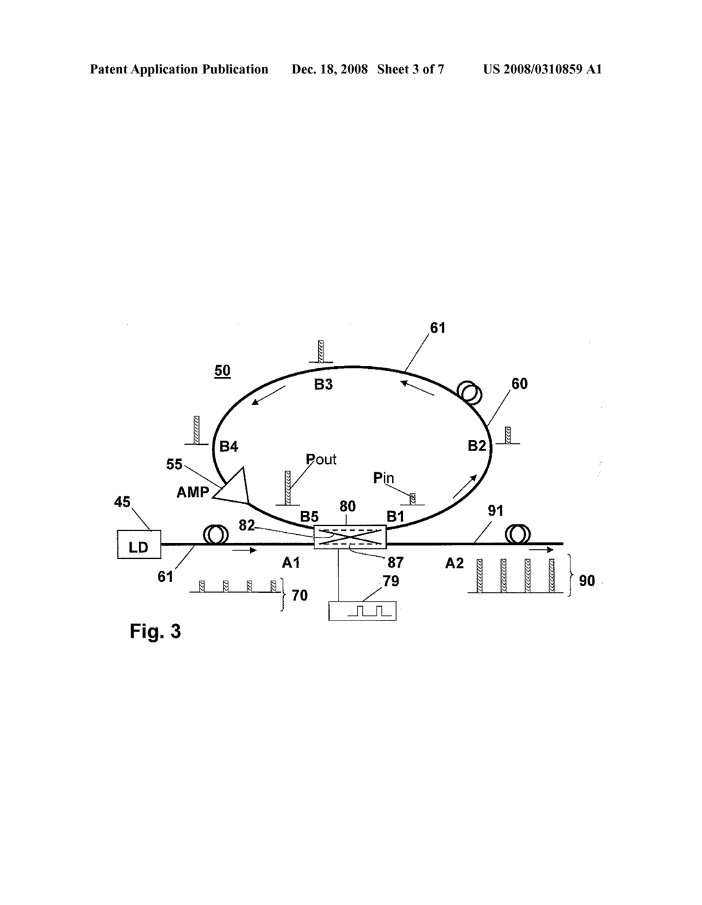 OPTICAL PULSE AMPLICATION APPARATUS AND METHOD - diagram, schematic, and image 04