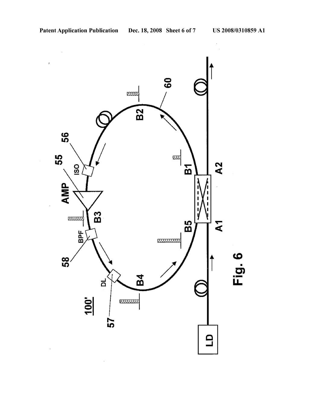 OPTICAL PULSE AMPLICATION APPARATUS AND METHOD - diagram, schematic, and image 07