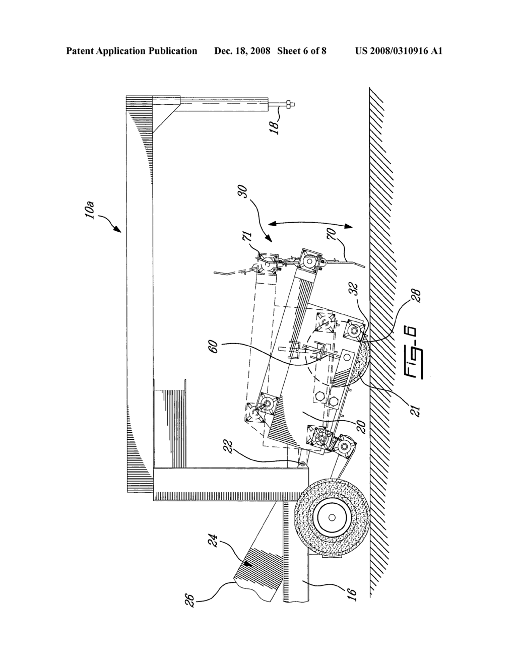 Longitudinal heap handling system and method - diagram, schematic, and image 07