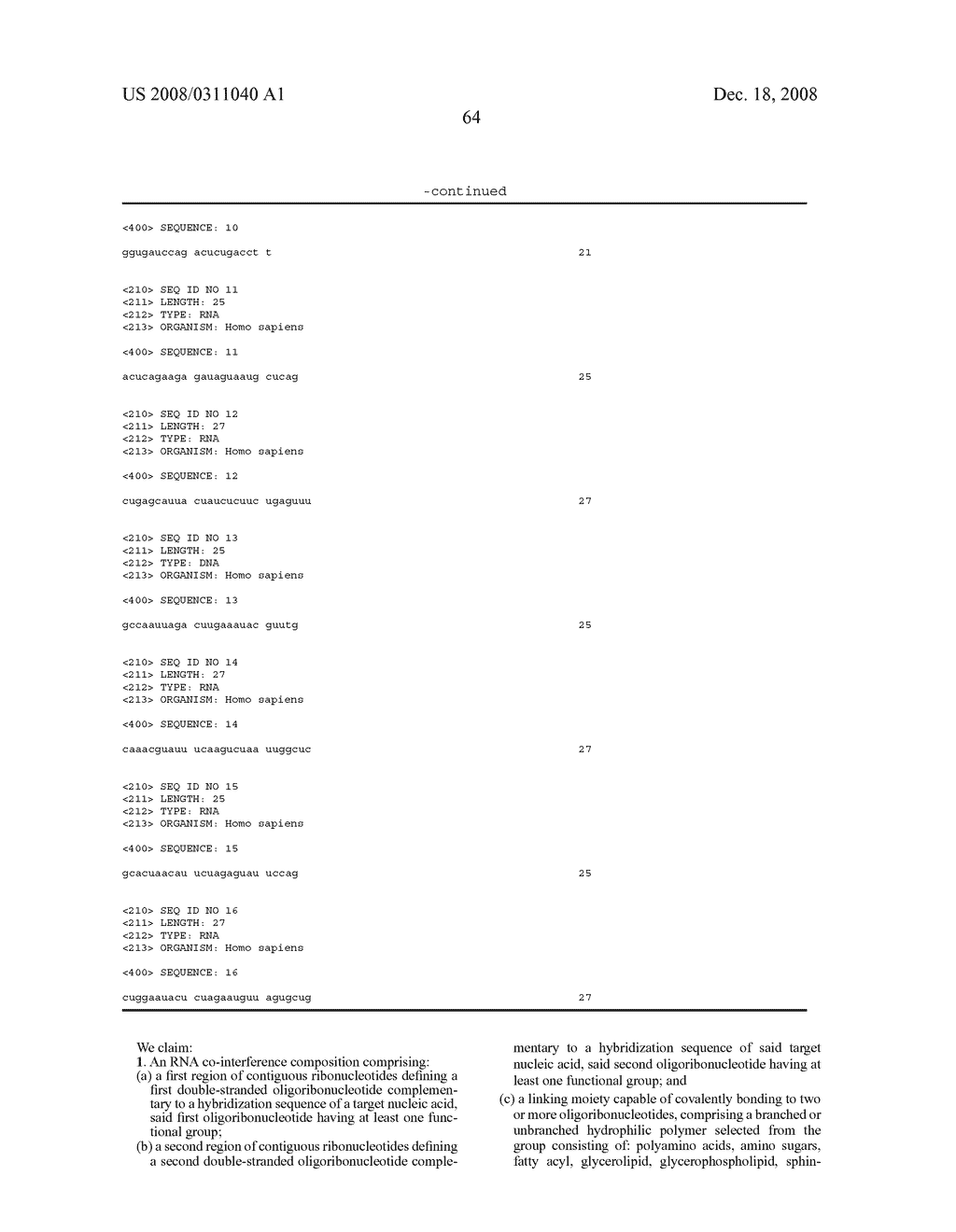 METHODS AND COMPOSITIONS FOR IMPROVED THERAPEUTIC EFFECTS WITH siRNA - diagram, schematic, and image 75