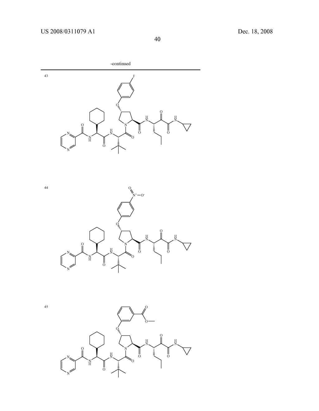 Inhibitors of serine proteases, particularly HCV NS3-NS4A protease - diagram, schematic, and image 41