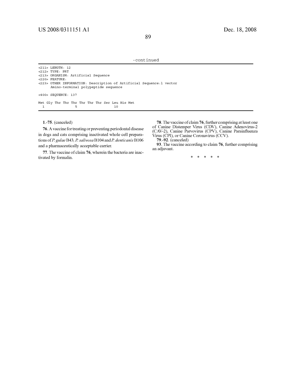 Vaccine For Periodontal Disease - diagram, schematic, and image 115