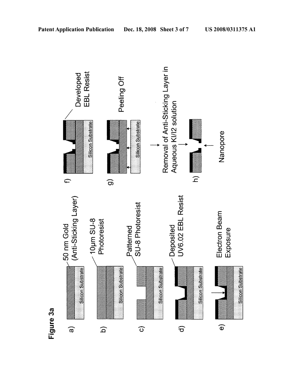 Method of Fabricating a Polymeric Membrane Having at Least One Pore - diagram, schematic, and image 04