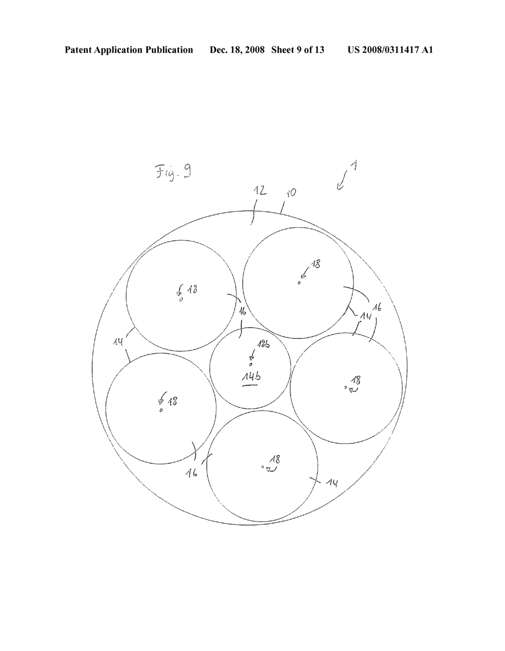 ARRANGEMENT AND METHOD FOR MANUFACTURING A CRYSTAL FROM A MELT OF A RAW MATERIAL AND SINGLE CRYSTAL - diagram, schematic, and image 10