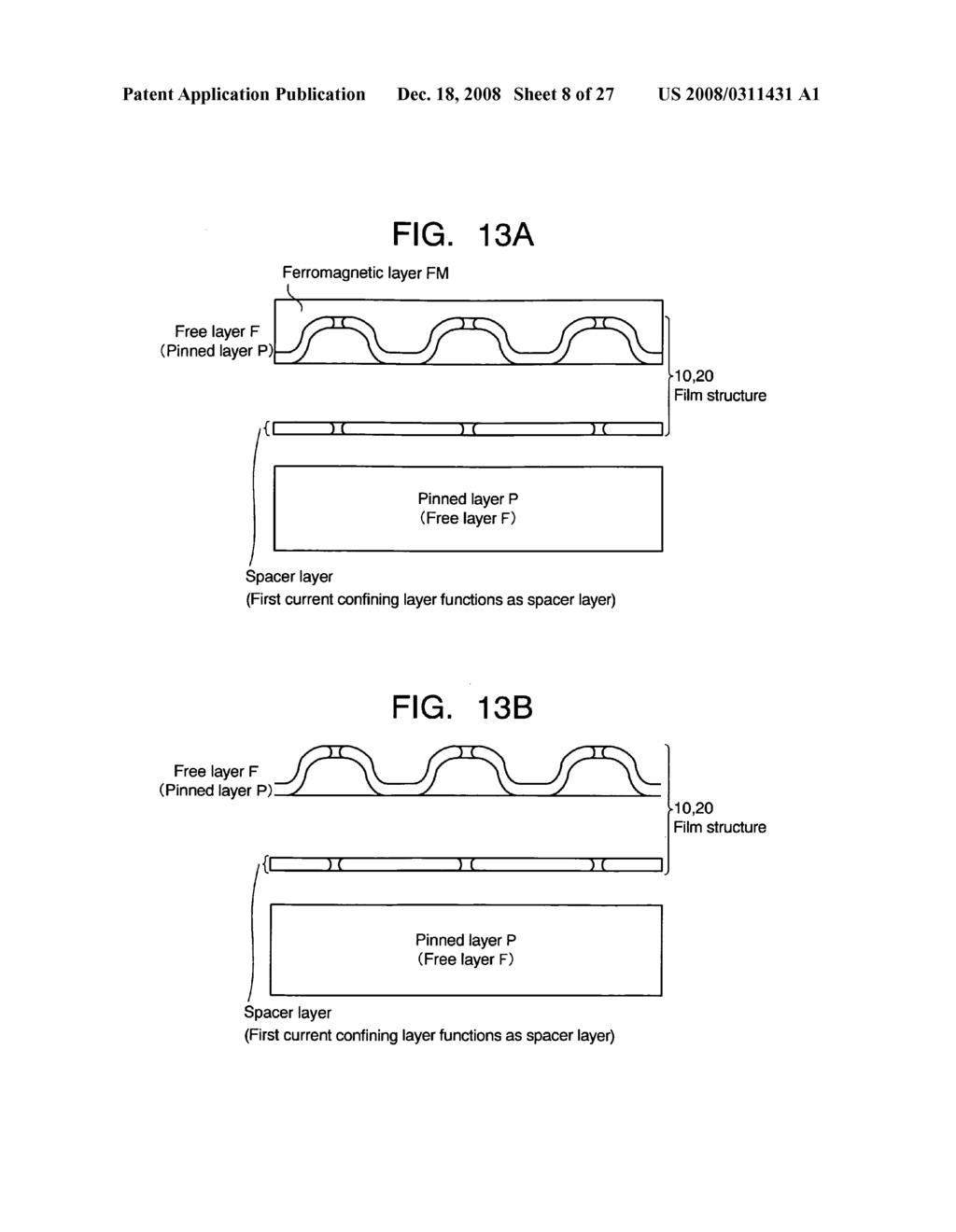 Magnetic multilayered film current element - diagram, schematic, and image 09