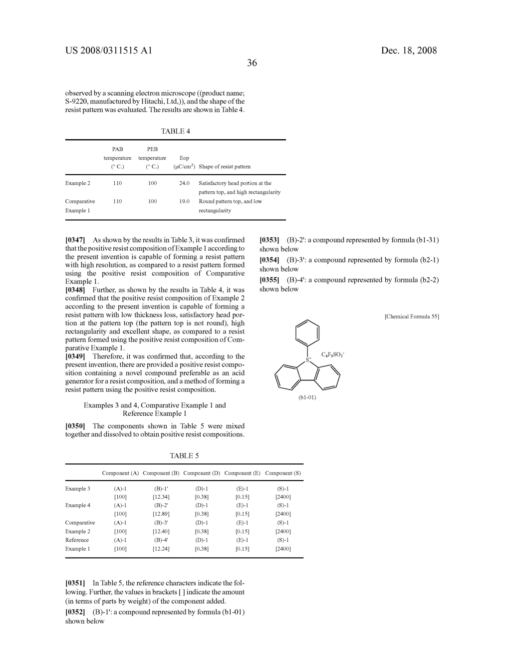 POSITIVE RESIST COMPOSITION AND METHOD OF FORMING RESIST PATTERN - diagram, schematic, and image 37