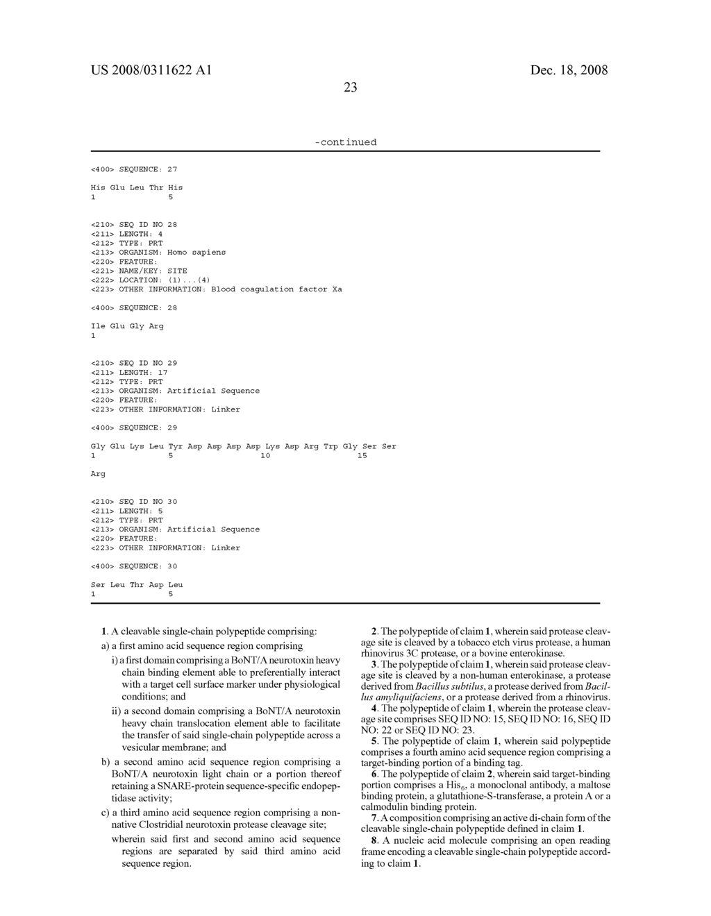 ACTIVATABLE RECOMBINANT NEUROTOXINS - diagram, schematic, and image 42