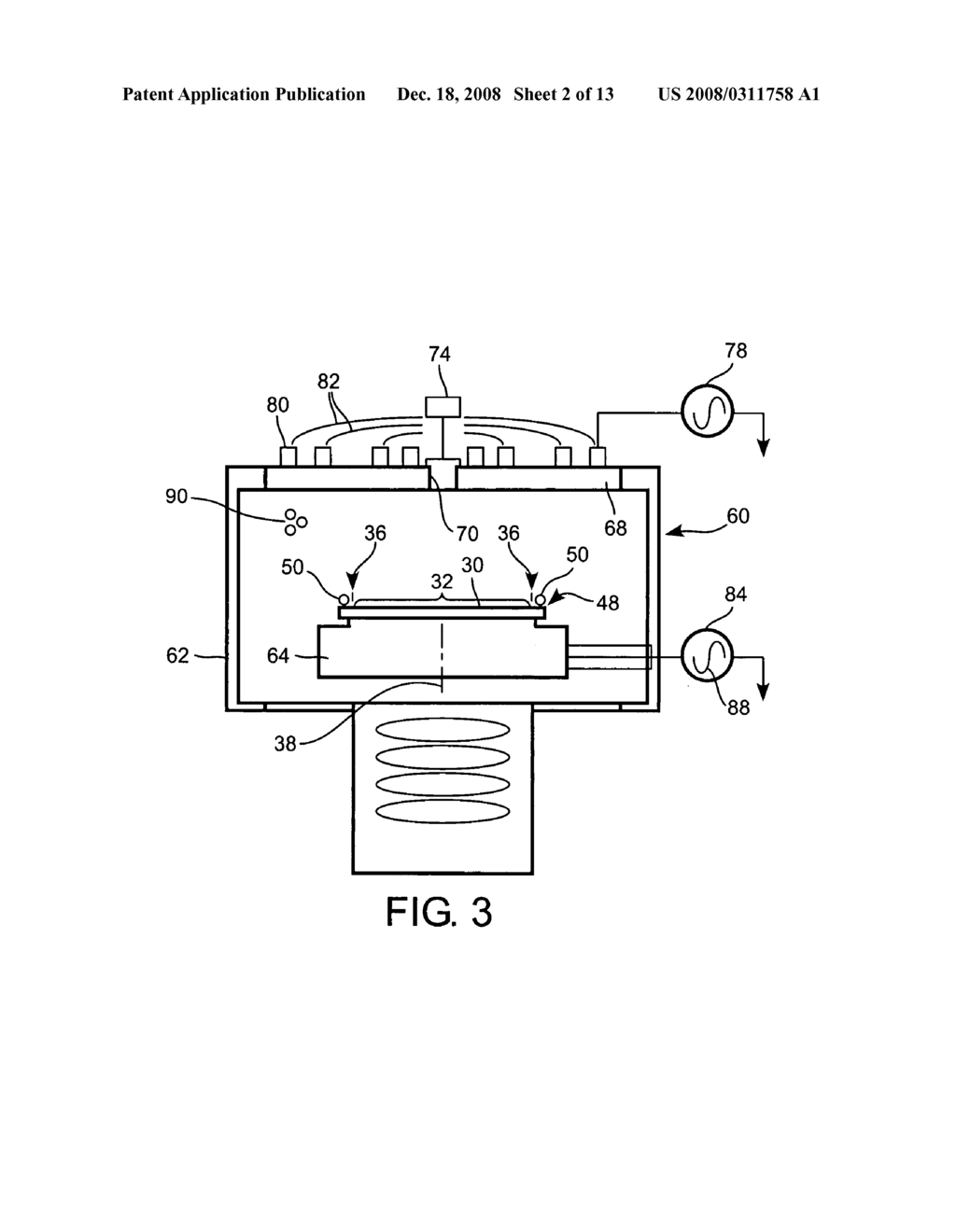 Methods of and apparatus for protecting a region of process exlusion adjacent to a region of process performance in a process chamber - diagram, schematic, and image 03