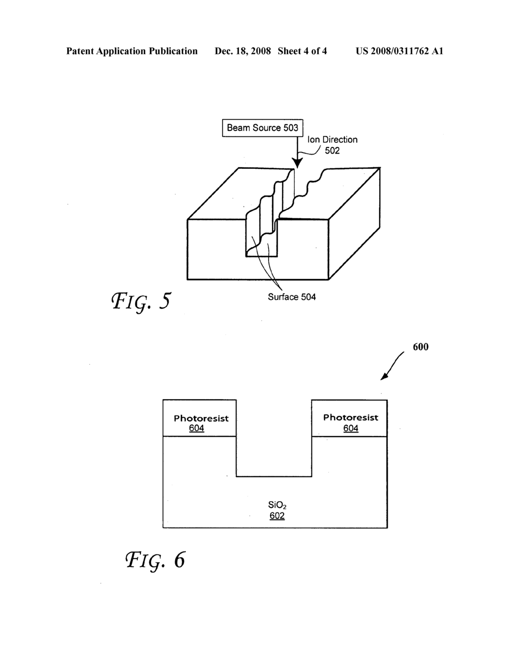 Semiconductor device surface roughness reduction - diagram, schematic, and image 05