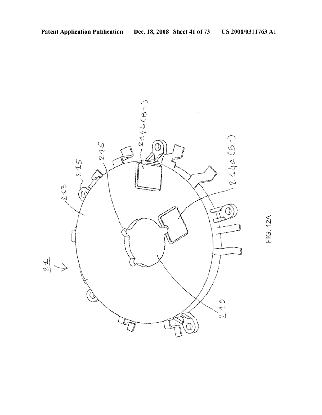 Power Interconnecting Part for Electrical Rotating Machine - diagram, schematic, and image 42