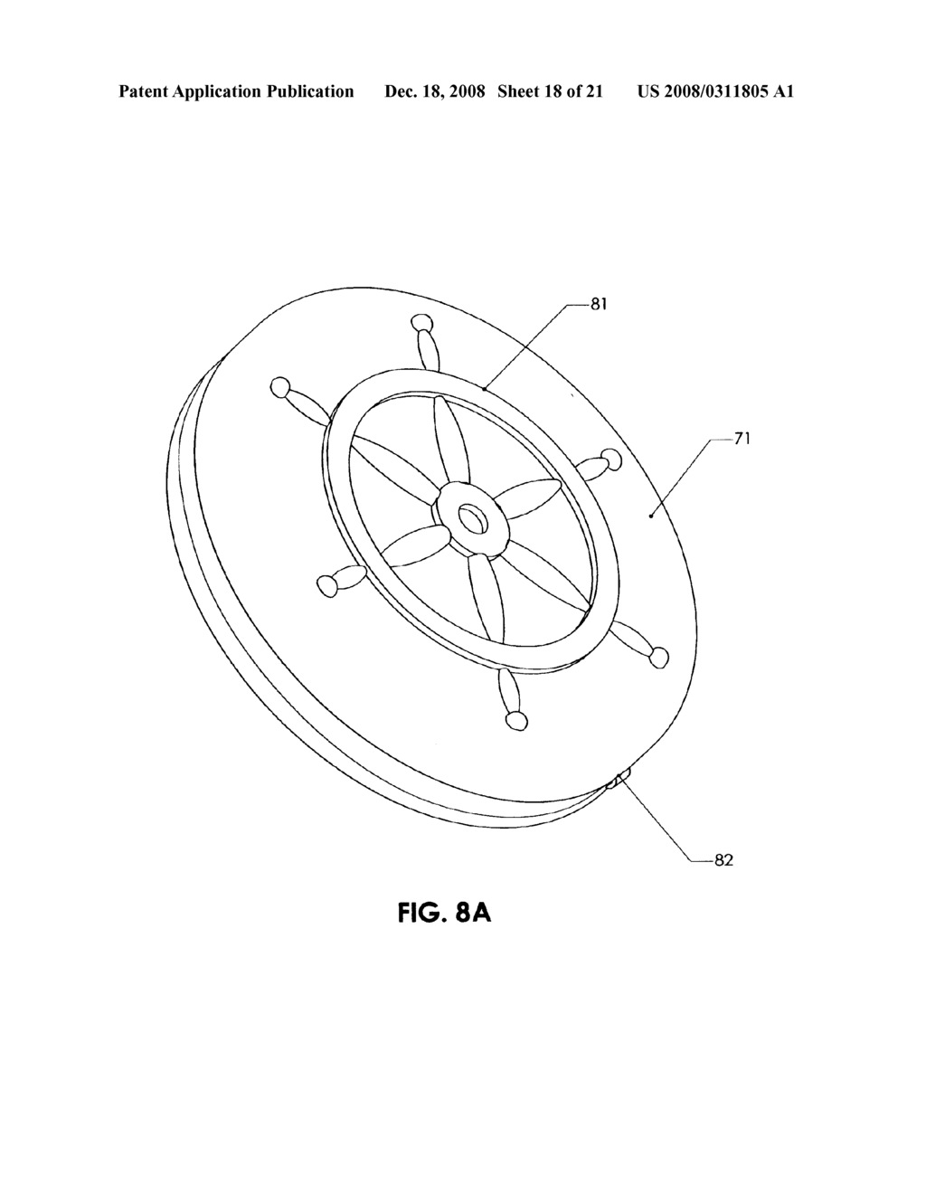 Inflatable buoyancy device with water-dependant triggering mechanism. - diagram, schematic, and image 19