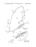 LOW-DRAG FIN AND FOIL SYSTEM FOR SURFBOARDS diagram and image