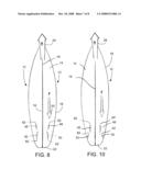 LOW-DRAG FIN AND FOIL SYSTEM FOR SURFBOARDS diagram and image