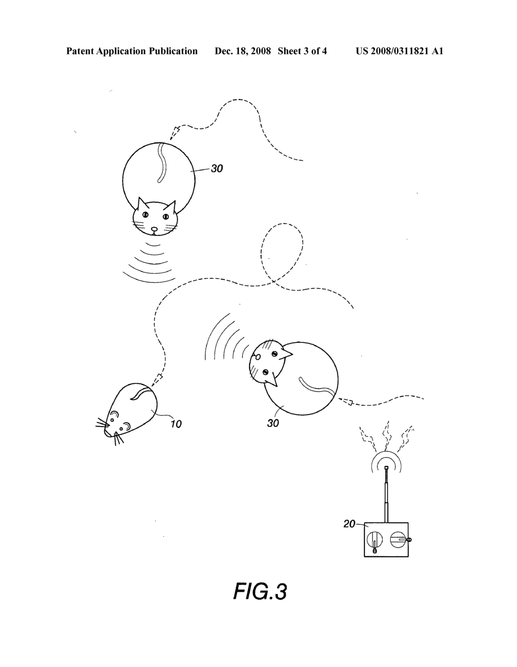 Remote control chasing toy - diagram, schematic, and image 04